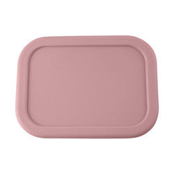 3 de Lunchcontainers van het compartimentensilicone, Opnieuw te gebruiken Silicone Bento Lunch Box Leak Proof