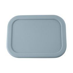 3 de Lunchcontainers van het compartimentensilicone, Opnieuw te gebruiken Silicone Bento Lunch Box Leak Proof