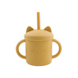 Van het de Peutersilicone van de voedselrang de Kop Eco Vriendschappelijke Cat Kitten Animal Style