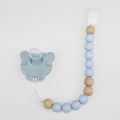 Van de het Siliconebaby van de voedselrang de Fopspeenketting met Leuke Dierlijke pandavorm