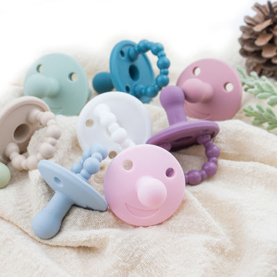 Cat Kitty Shape Silicone Pacifier Case-zakhouder voor het Tandjes krijgenfopspenen van de Babypeuter