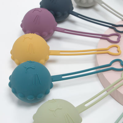Van de het Siliconefopspeen van de voedselrang het Geval BPA Vrij voor van de de opslagzak van de Babys Pasgeboren fopspeen de houdersgift