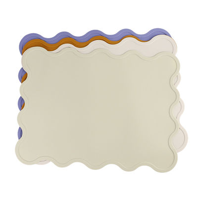 Cat Face Kids Silicone Placemat, het voeden van Mat Heat Resistant Waterproof van de Siliconeeettafel mat