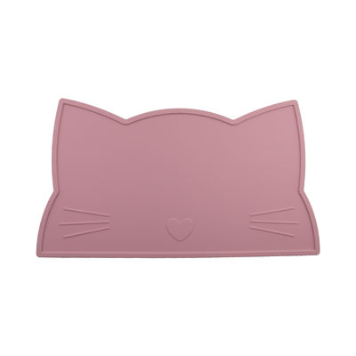 Cat Face Kids Silicone Placemat, het voeden van Mat Heat Resistant Waterproof van de Siliconeeettafel mat