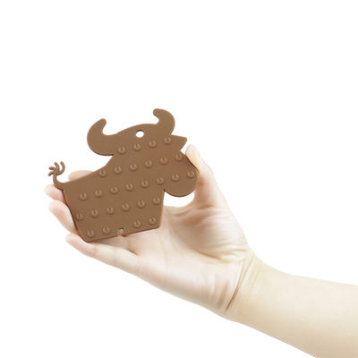 Vrije het Siliconebaby Teether van BPA Te kauwen voor de Verzorging van Giftoem