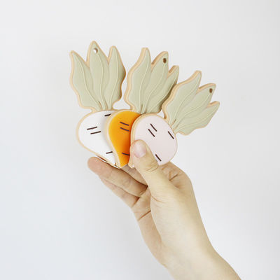 Schapen Bunny Personalised Silicone Teether BPA Vrij voor Pasgeboren Baby