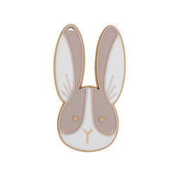 Schapen Bunny Personalised Silicone Teether BPA Vrij voor Pasgeboren Baby