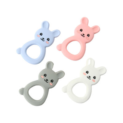 De Ring van Teether van het Montessorisilicone, Siliconetandjes krijgen Toy For Children Newborn Infant