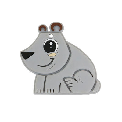 Draag het Siliconebaby Teether BPA Vrije Vriendschappelijke Eco van de Voedselrang