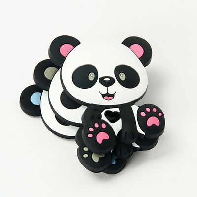 Dierlijke Cat Kitten Silicone Baby Teether BPA Vrij voor Peutertandjes krijgen