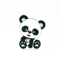 Dierlijke Cat Kitten Silicone Baby Teether BPA Vrij voor Peutertandjes krijgen