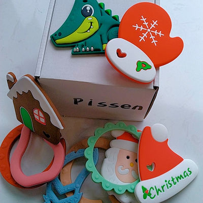Te kauwen de Babysilicone Teethers, het niet Giftige Stuk speelgoed van de Voedselrang van het Tandjes krijgensilicone