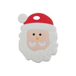 De Mensen Zacht Silicone Teether van de Kerstmispeperkoek Kleurrijk voor Babytandjes krijgen