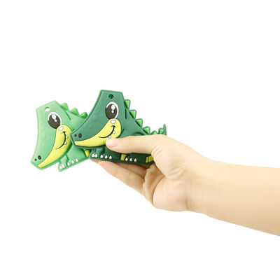 Het Siliconebaby Toy Teether Cartoon Pattern For dat van de voedselrang Tandjes krijgen kalmeert