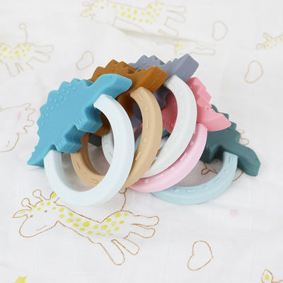 Kleurrijke Siliconebaby Teether met Vorm van de Beeldverhaal de Dierlijke Pinguïn