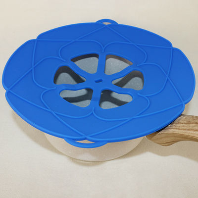 Het Dubbel van het Siliconepan lid cover reusable with van de voedselrang hangt voor het Koken