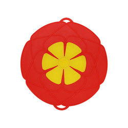 Het Dubbel van het Siliconepan lid cover reusable with van de voedselrang hangt voor het Koken