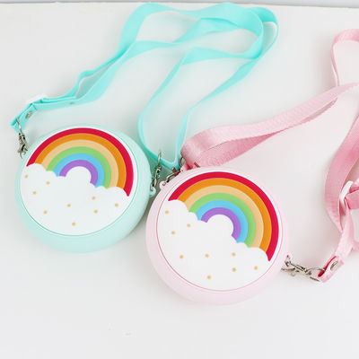 Mini Rainbow Custom Made Silicone-Schouderzak voor Jong geitjebaby