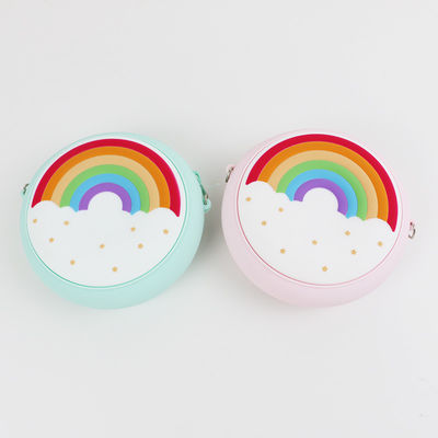 Mini Rainbow Custom Made Silicone-Schouderzak voor Jong geitjebaby
