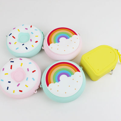 Mini Rainbow Custom Made Silicone-Schouderzak voor Jong geitjebaby