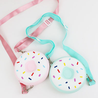 Waterdichte Kleurrijke Multi Functioneel van Mini Silicone Donut Shoulder Bag