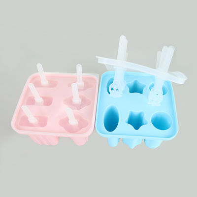 Van de Vormtray with food grade soft van het familiediy Roomijs het Siliconemateriaal