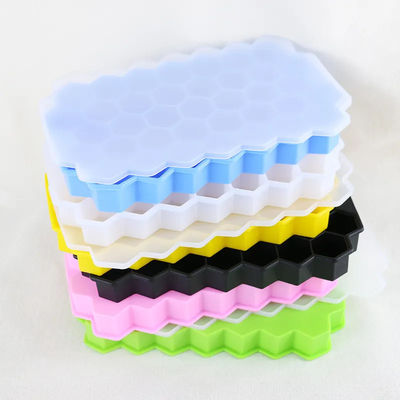 37 Vormen BPA van het Celhoningraat Gepersonaliseerde Silicone Vrij met Douaneembleem