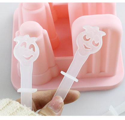 Vormen van het Panton de Kleur Gepersonaliseerde Silicone, Vrije de Ijslollyvormen van BPA voor Familie