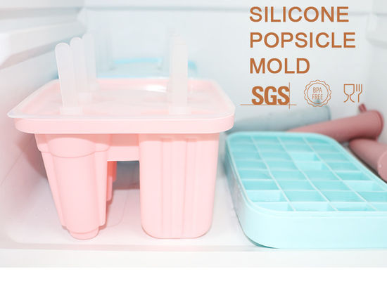 Vormen van het Panton de Kleur Gepersonaliseerde Silicone, Vrije de Ijslollyvormen van BPA voor Familie