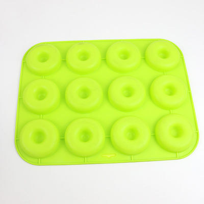 Mini Doughnut Silicone Mould, het Dienblad van het het Siliconebaksel van de Voedselrang