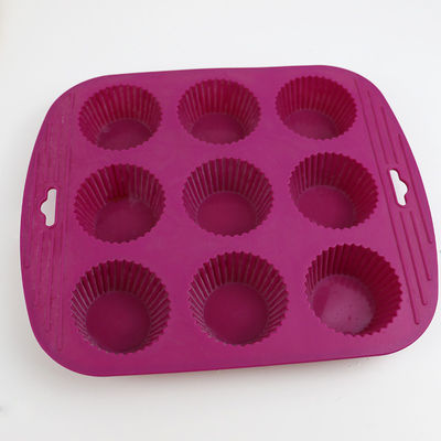 Mini Doughnut Silicone Mould, het Dienblad van het het Siliconebaksel van de Voedselrang