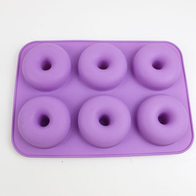 Mini Doughnut Silicone Mould, het Dienblad van het het Siliconebaksel van de Voedselrang