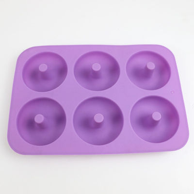 Mini Doughnut Silicone Mould, het Dienblad van het het Siliconebaksel van de Voedselrang