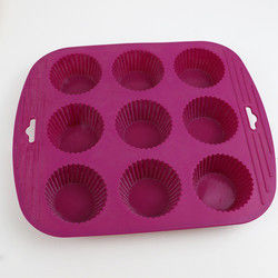 Mini Doughnut Silicone Mould, het Dienblad van het het Siliconebaksel van de Voedselrang