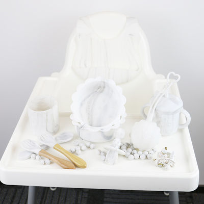 1Set 8 PCs-Siliconebaby die Vastgestelde Duurzame Pantone-Kleur voeden