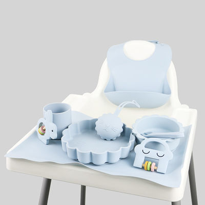 1Set 8 PCs-Siliconebaby die Vastgestelde Duurzame Pantone-Kleur voeden