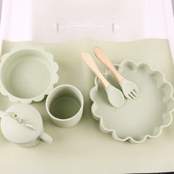 1Set 8 PCs-Siliconebaby die Vastgestelde Duurzame Pantone-Kleur voeden