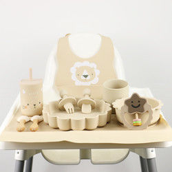 1Set 8 PCs-Siliconebaby die Vastgestelde Duurzame Pantone-Kleur voeden
