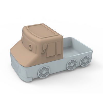 Van de de Zuigingsplaat van het beeldverhaal Leuke Silicone de Autovorm voor Baby die Voedsel eten