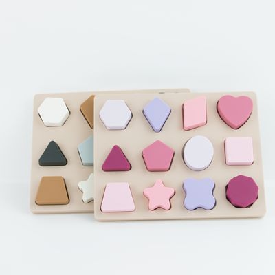 Het geometrische Raadsel BPA Vrije Eco van het Vormsilicone Vriendschappelijk voor Jonge geitjesonderwijs