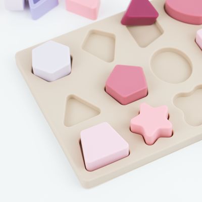 Het geometrische Raadsel BPA Vrije Eco van het Vormsilicone Vriendschappelijk voor Jonge geitjesonderwijs