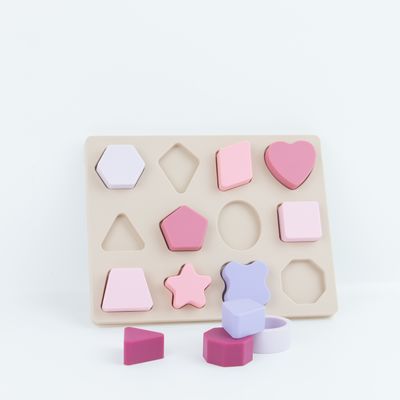 Het geometrische Raadsel BPA Vrije Eco van het Vormsilicone Vriendschappelijk voor Jonge geitjesonderwijs