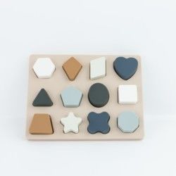 Het geometrische Raadsel BPA Vrije Eco van het Vormsilicone Vriendschappelijk voor Jonge geitjesonderwijs