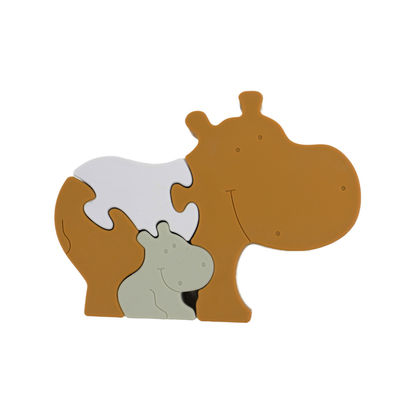 Van de het Siliconezuigeling van de voedselrang de Puzzelsbpa Vrije Eco Vriendschappelijke Hippo Vorm