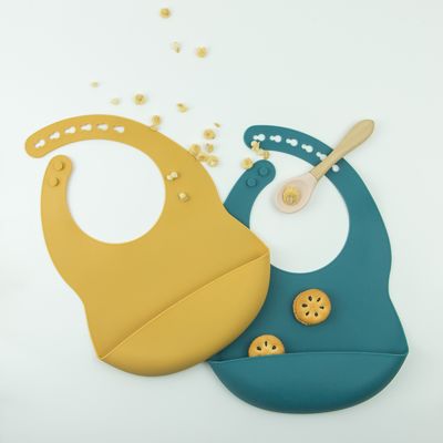 Peuter het Voeden de Slab BPA van de Siliconebaby Vrije Zacht met Voedselvanger
