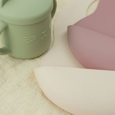 Peuter het Voeden de Slab BPA van de Siliconebaby Vrije Zacht met Voedselvanger