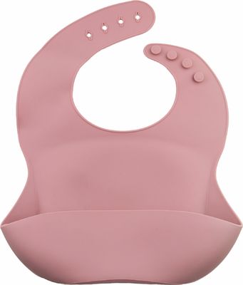 Aangepast Logo Silicone Baby Bib, Waterdichte het Voeden Slabben voor Meisjesjongens