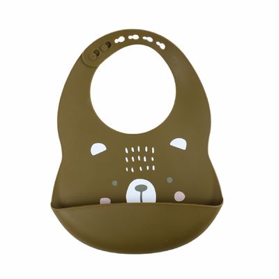 Van de het Siliconebaby van het druk Dierlijke Patroon de Slab Waterdichte Antibacterieel