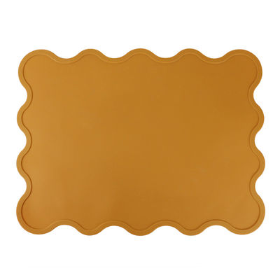 Van de Kleurenjonge geitjes van douanepantone de mat van de het Siliconeplaats voor Peuter het Dineren het Voeden