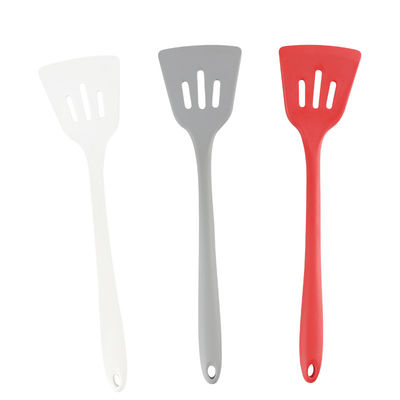 Rood Vastgesteld de Spatel Heet Bewijs van Gray White Colors Silicone Kitchenware met Panton-Kleur